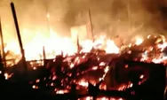 Terjadi Lagi, Kebakaran Hanguskan Sejumlah Rumah di Muara Inu