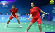 Asian Games 2023 : Pasangan Ganda Campuran Rinov Rinaldy/Phita Haningtyas Mentari Melaju ke babak 16 Besar