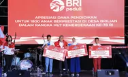 BRILiaN Independence Week 2023, BRI Kembali dengan Bazaar UMKM dan Beasiswa untuk Ribuan Anak