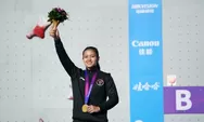 Asian Games 2022, Kalahkan Tuan Rumah Atlet Panjat Tebing Desak Made Persembahkan Medali Emas untuk Indonesia