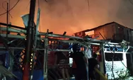 Tragis, dua lansia tewas terpanggang akibat kebakaran hebat di Petojo Selatan, Gambir, begini kondisinya