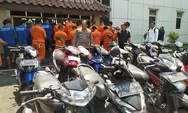 Operasi Curanmor Progo 2023, Polda DIY Amankan 29 Orang Tersangka Pencurian Sepeda Motor, Ini Modusnya