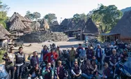 The Clan Indonesia, Komunitas Pecinta Moto Guzzi Jelajahi Keindahan Pulau Flores
