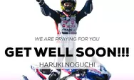 Haruki Noguchi pembalap muda asal Jepang meninggal dunia di Sirkuit Mandalika Lombok Indonesia 