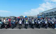 bLU cRU Yamaha Sunday Race 2023 pertama kali digelar di Sirkuit Mandalika