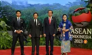 Hadirkan IKN di Jakarta, ibu negara Iriana dan Jokowi tampilkan pesona kebaya encim Betawi untuk undangan