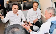Presiden Jokowi uji coba Kereta Cepat Jakarta Bandung bersama Raffi Ahmad dan Gading Marten