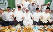 Anies Baswedan dan Muhaimin Iskandar bertemu Habib Rizieq Shihab sebagai saksi pernikahan
