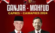 Resmi! PDIP umumkan Mahfud MD jadi Calon Wakil Presiden RI dampingi Ganjar Pranowo