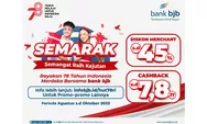 9 Promo HUT RI ke 78 dari bank bjb: Cashback, Voucher, Diskon, hingga Hadiah Langsung!