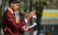 Upacara Hari Jadi ke-78 Jateng, Ganjar Pranowo Luruskan Sejarah Provinsi Jawa Tengah