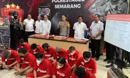 Selama Agustus 2023 Polrestabes Semarang Bongkar 17 Kasus Narkoba, 3 Ditangkap di Kampung Tangguh