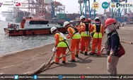 LSP P1 PIP Semarang Gelar Uji Kompetensi Mooring Unmooring Petugas Kapal Tambat di Pelabuhan Tanjung Priok