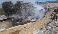 TPA Jatibarang Semarang Kebakaran Lagi, Kandang Sapi dan Buldozer Habis Dilalap Api