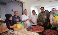 Dampingi Menteri Perdagangan Tinjau Pasar Johar, Pj Gubernur Jawa Tengah Upayakan Tekan Harga Beras