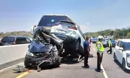 BREAKING NEWS, Kecelakaan Karambol di Ungaran Semarang, 6 Mobil Saling Tubruk dan Ringsek