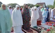 Demi Padamnya Jatibarang dan Akhiri Kemarau, Mbak Ita Mohon Hujan di Semarang dengan Sholat Istiska