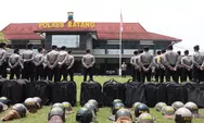 Tahapan Pemilu 2024, Polres Batang Siagakan 1 Kompi Pasukan Dalmas dan 1 Pleton Pengurai Massa