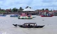 Lomba Bidar Identik dengan Parade Perahu Hias