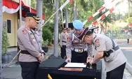 Upacara Serah Terima Jabatan Polres Kepulauan Seribu