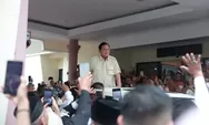 Pawai Ribuan Motor Pendukung Kawal Kedatangan Prabowo di Sumatera Barat