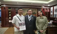 Prabowo Terima Kunjungan Arhan Pratama: Terima Kasih atas Perjuangan Timnas U-23