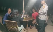 Patroli Malam Polsek Kepulauan Seribu Selatan: Himbau Remaja Jauhi Nakal, Miras, dan Narkoba di Pulau Tidung