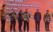 Buktikan Melalui Prestasi, Tirta Asasta Depok Raih Juara 2 BUMD Air Minum Terbaik Tingkat Nasional