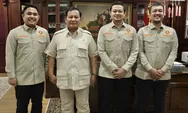 Prabowo Terima Ketum PP Pemuda Muhammadiyah, Bahas Mimpi Anak Muda Indonesia