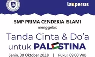 30 Oktober 2023, Gandeng LAZ Persis, SMP PCI Gelar Aksi dan Galang Dana Untuk Rakyat Palestina