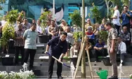Tekan Polusi di Jakarta, Erick Tanam 100 Ribu Pohon Melalui Program Gotong Royong Boyong Pohon