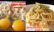 Pakai Bahan Masakan Seadanya di Rumah, Kalian Bisa Buat Spaghetti Telur yang Pasti Disukai oleh Keluarga