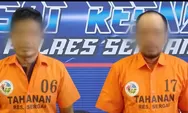 Target Lokasi Transaksi Sabu, Dua Pelaku Narkoba Citaman Jernih Diringkus Polisi, Satu Pelaku Mantan Residivis
