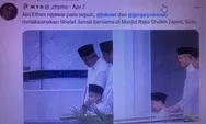 momen Jan Ethes ngawal para sepuh, Jokowi dan Ganjar Pranowo jumatan di Solo