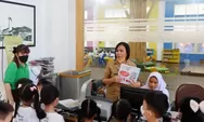 Mengembangkan minat baca, perpustakaan Sumatera Utara kedatangan anak-anak kinderland