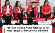 PSI Siapkan Calon Gubernur Jakarta, Diantaranya Walikota Solo Gibran Rakabuming