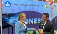 USU Terlibat Langsung Pameran dan Konferensi Pendidikan Tinggi Internasional