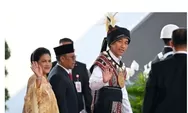  Jokowi Kenakan Pakaian Adat Tanimbar di Sidang Tahunan MPR 2023