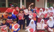  KFC Rayakan HUT RI Bareng Siswa SD Banjarwangi, Bantu Bangun Gedung Sekolah Baru