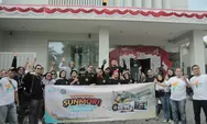 Bareng BSI Maslahat, Klub Vespa Ini Sunmori Sambil Berbagi