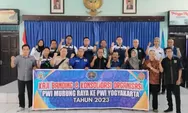 PWI Murung Raya Kaji Banding dan Konsolidasi Organisasi dengan PWI DIY