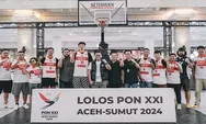 Tim Basket 3X3 Putra dan Putri DIY Lolos PON 2024