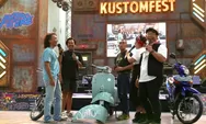Pegadaian Kolabs Bareng Elders Elettrico Datangkan Kaka Slank ke Kustomfest, Ternyata Ini Misinya