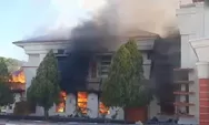 Buntut Demo Pembakaran Kantor Bupati Pohuwato, Polisi dikabarkan Amankan Sejumlah Massa Aksi 
