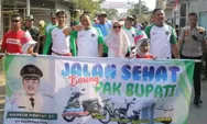 Pemuda Garuda Adakan Jalan Sehat bersama Plt Bupati Pemalang, Ada Hadiah Menariknya