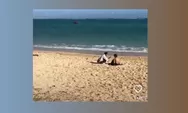 Tiga Kakek Mesum Dikecam karena Rekam Payudara Bule di Pantai Kuta Mandalika