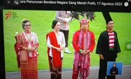 Presiden Jokowi Hadiahkan Sepeda kepada Pemenang Pakaian Adat Terbaik Upacara HUT RI ke 78