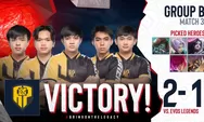 Evos Legends Gugur di Turnamen ESL Setelah Mengalami Kekalahan dari Bren 2-1
