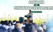 Bangga Swasembada Pangan Tercapai dalam Setahun, Prabowo: Kita Berdiri di Atas Kaki Sendiri