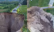 Lubang Raksasa di Aceh Tengah Meluas, Jalan Penghubung Terputus dan Membahayakan Warga